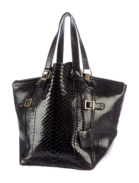 ysl downtown python bag|Saint Laurent.